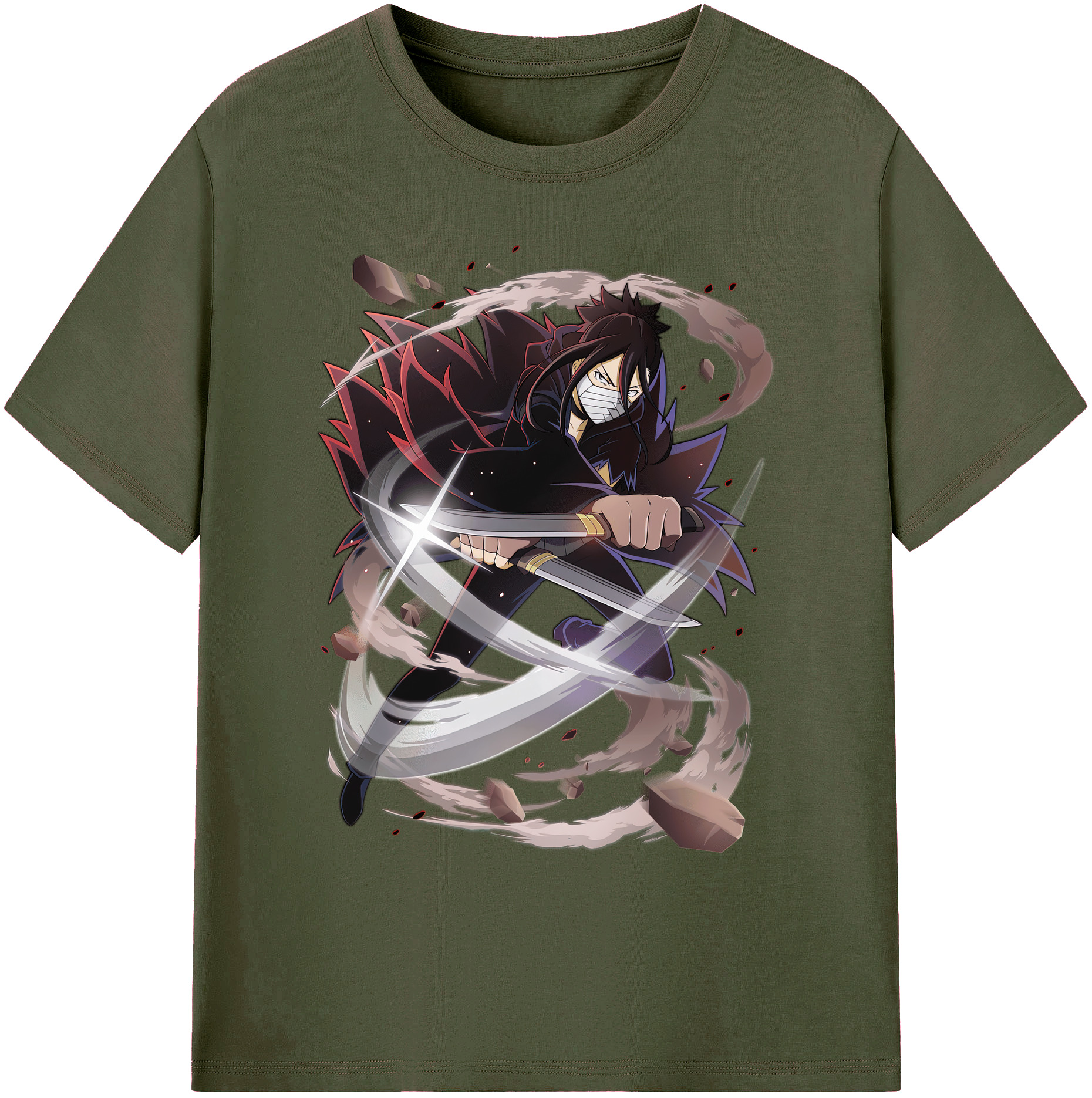 （画像用） 文豪ストレイドッグス Bungo Stray Dogs 綿100％ メンズ半袖Tシャツ｜肌触りやわらか＆通気性